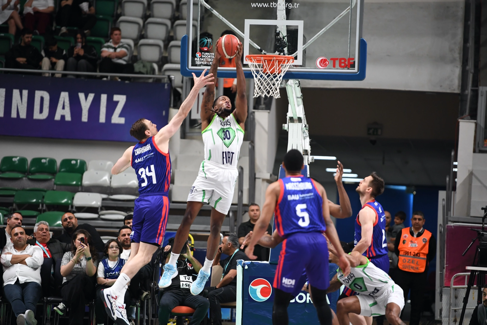 TOFAŞ, potada Bahçeşehir'e mağlup oldu