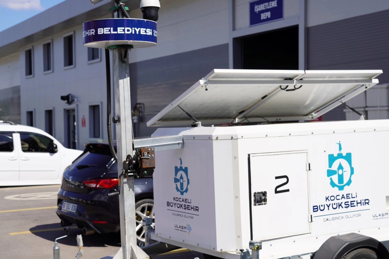 Trafik düzenlemeleri bu kameralarla yapılıyor