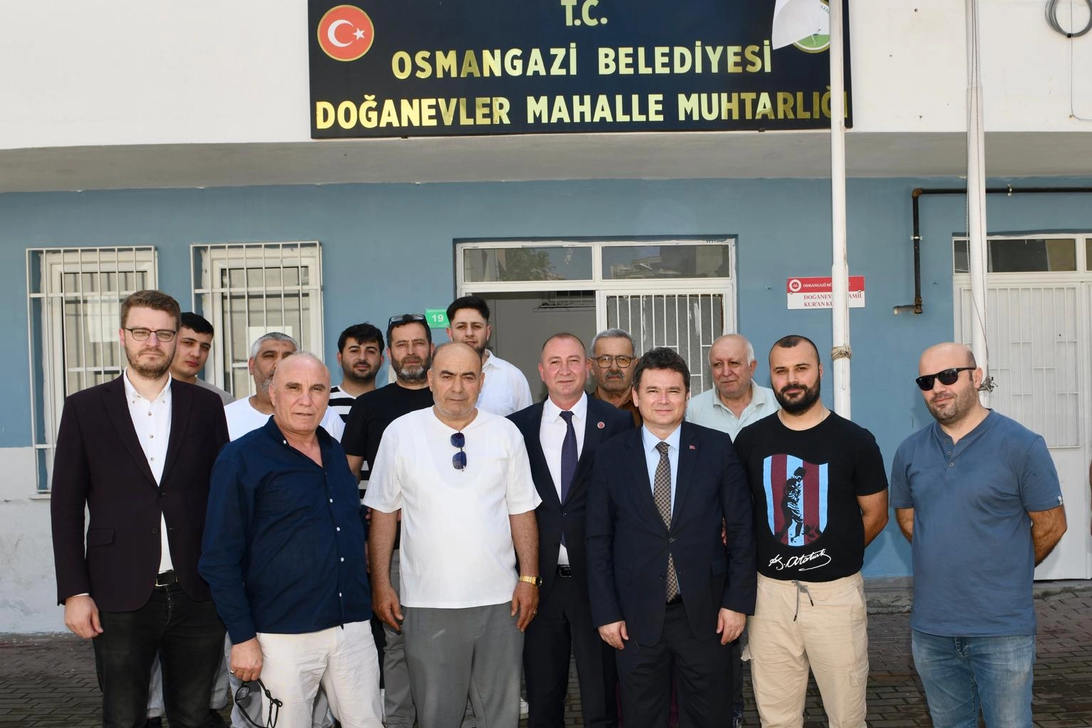 Bursa Osmangazi'de Başkan Aydın'ın durağı Doğanevler oldu