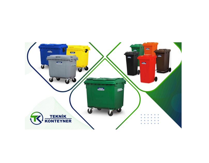 Dayanıklı ve Pratik Plastik Çöp Konteynerleri ile Atık Yönetimini Kolaylaştırın