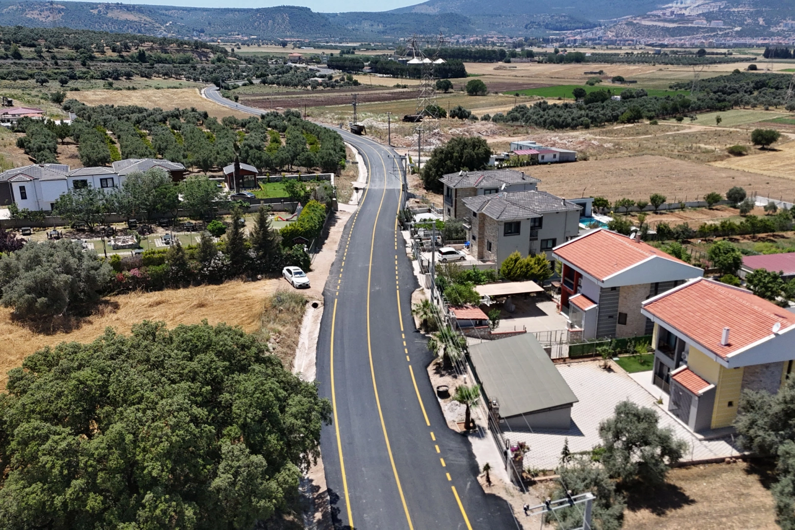 Muğla Milas’ta 16,5 milyon TL'lik yol çalışması