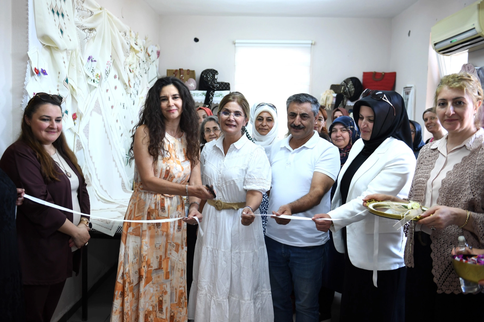 Bursa OSMEK kursiyerlerinden göz kamaştıran eserler