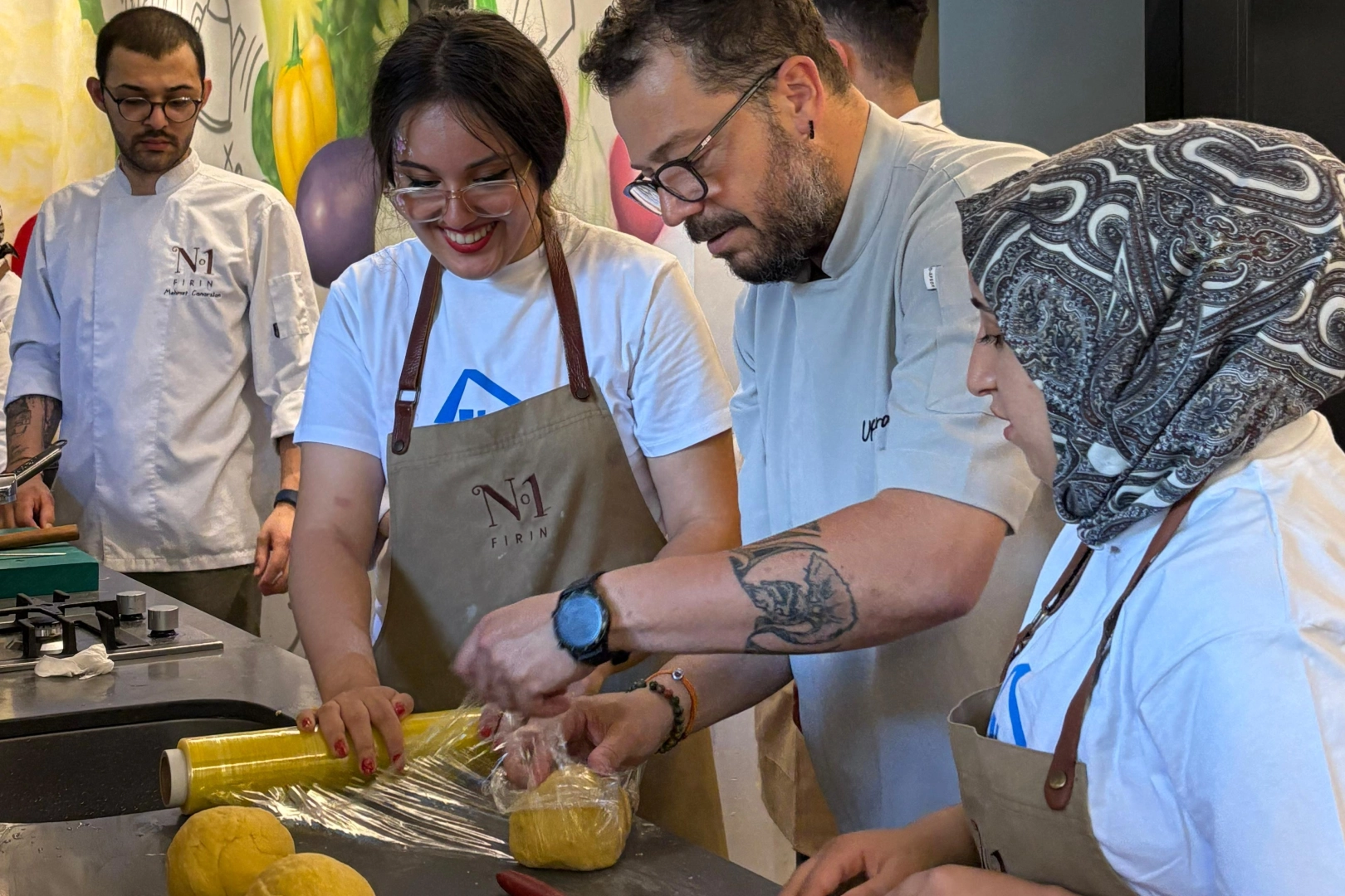 LÖSEV’den gençlere makarna yapım atölyesi