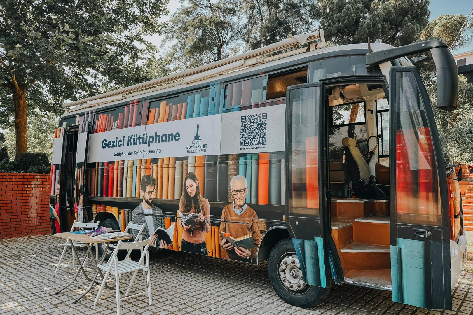 İzmir'in gezici kütüphanesinde rota Torbalı