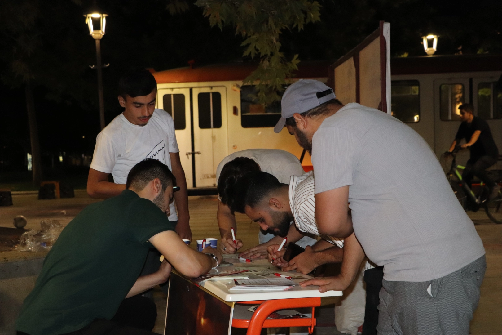 Konya'da 'Saadet'li gençlerden fidan kampanyası