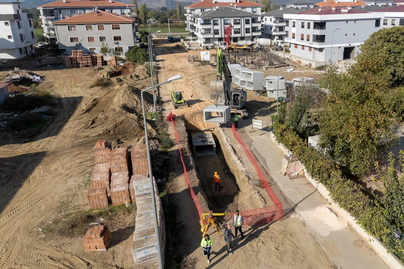 İzmir Tire’de 180 milyonluk yağmur suyu yatırımı başladı